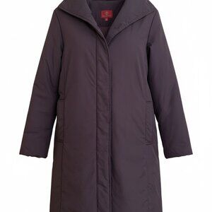 Vintage Cole Haan Country Womens Size MEdium Dark Brown Thermore Puffer Coat